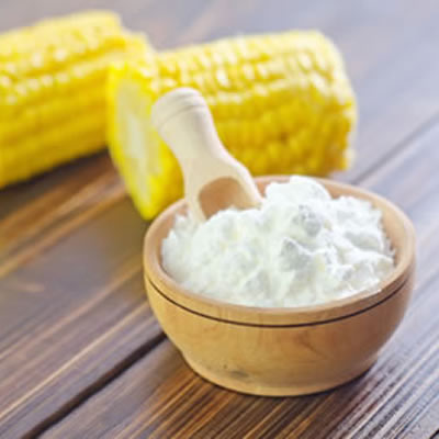 玉米淀粉用作烘焙中的抗结块和增稠剂。