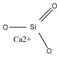 硅酸钙的化学结构